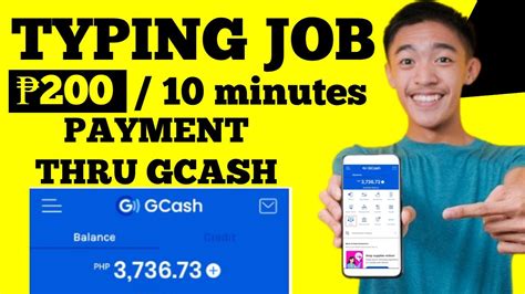 part time jobs that pay through gcash|Part Time, Home Based, Typing Job Pay Via Gcash Jobs (with.